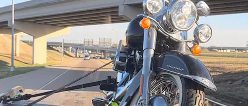 motorcycle towing in Houston, TX