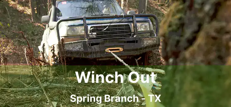 Winch Out Spring Branch - TX